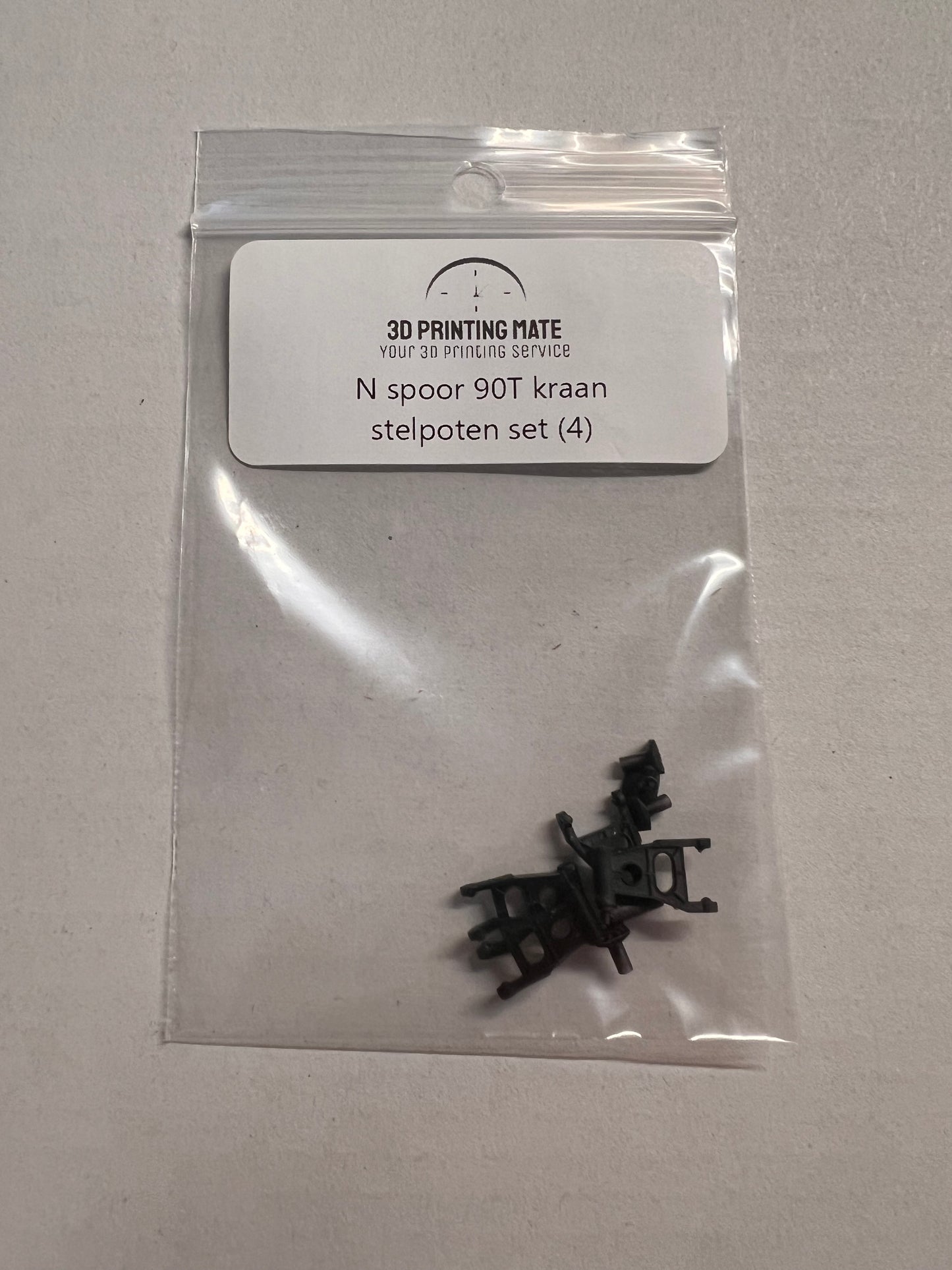 N spoor stelpoten set voor 90t kraan