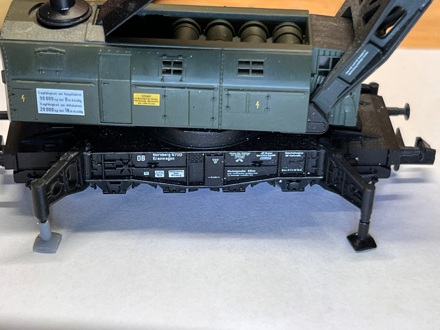 N spoor stelpoten set voor 90t kraan